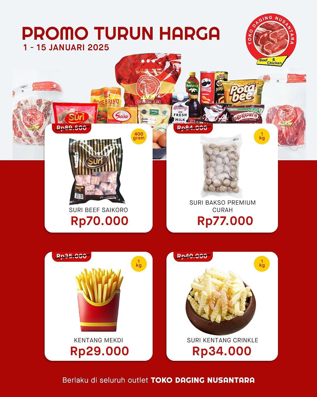 Promo Toko Daging Nusantara Periode 1 - 15 Januari 2025 - Image 6