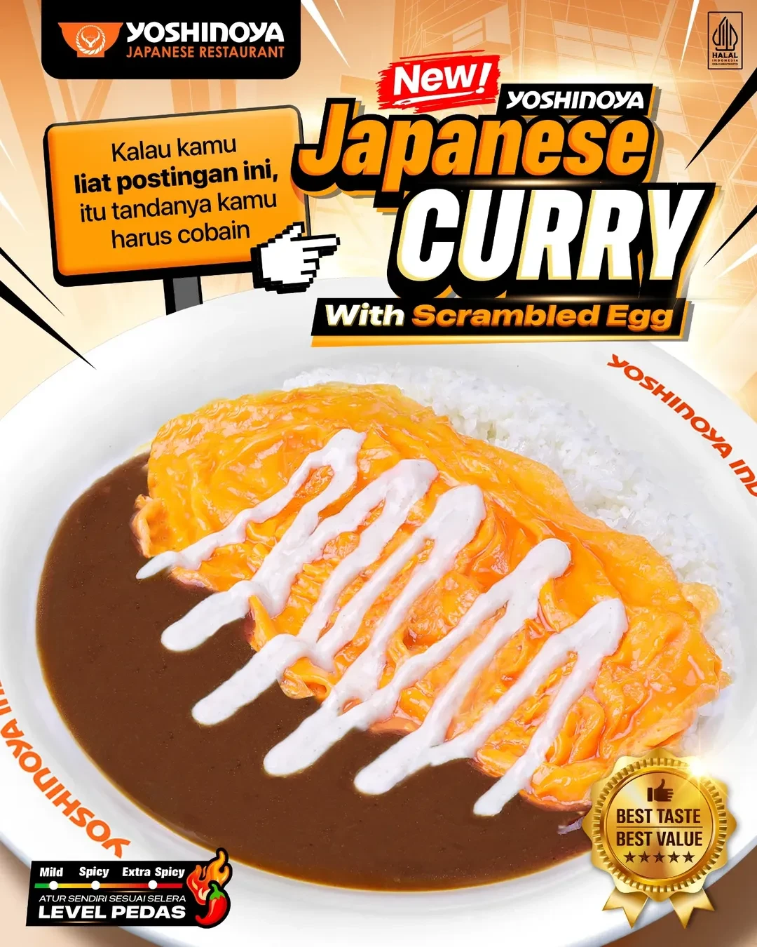 Promo Yoshinoya Menu Baru Japanese Curry with Srambled Egg - Image 3