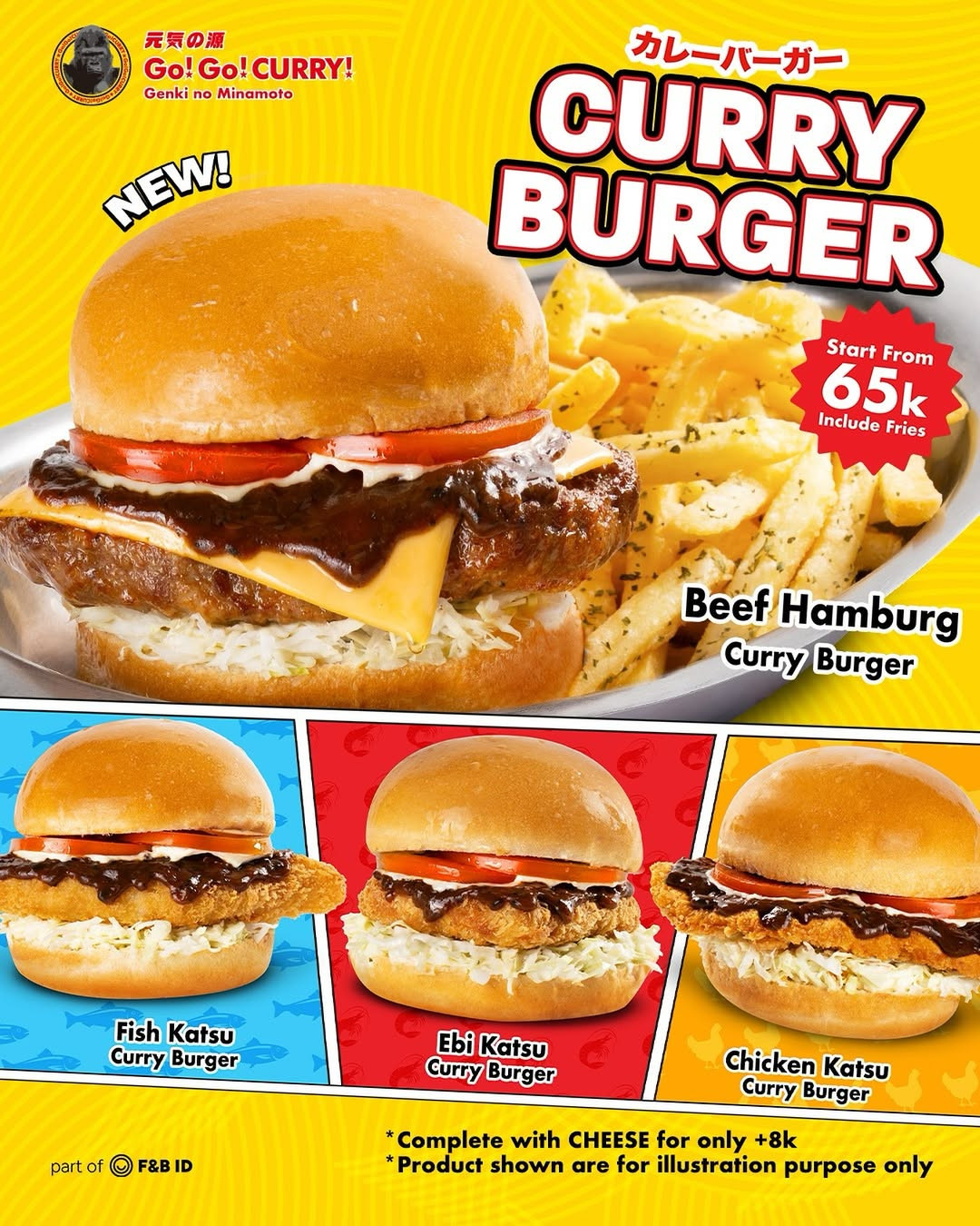 Promo Go Go Curry Curry Burger Mulai dari Rp 65.000 - Image 2