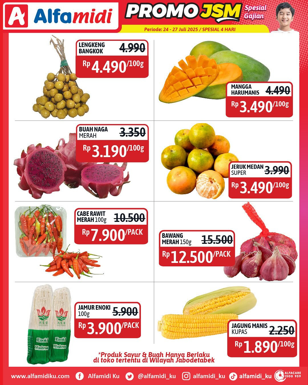 Promo Alfamidi JSM Periode 24 - 27 Juli 2025