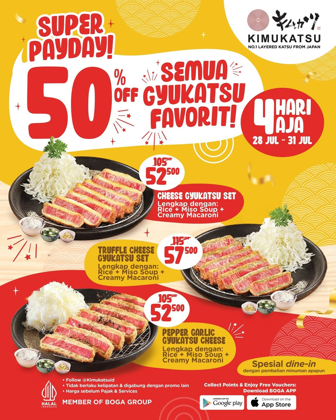 Promo Kimukatsu Super Payday Diskon 50% - Image 1