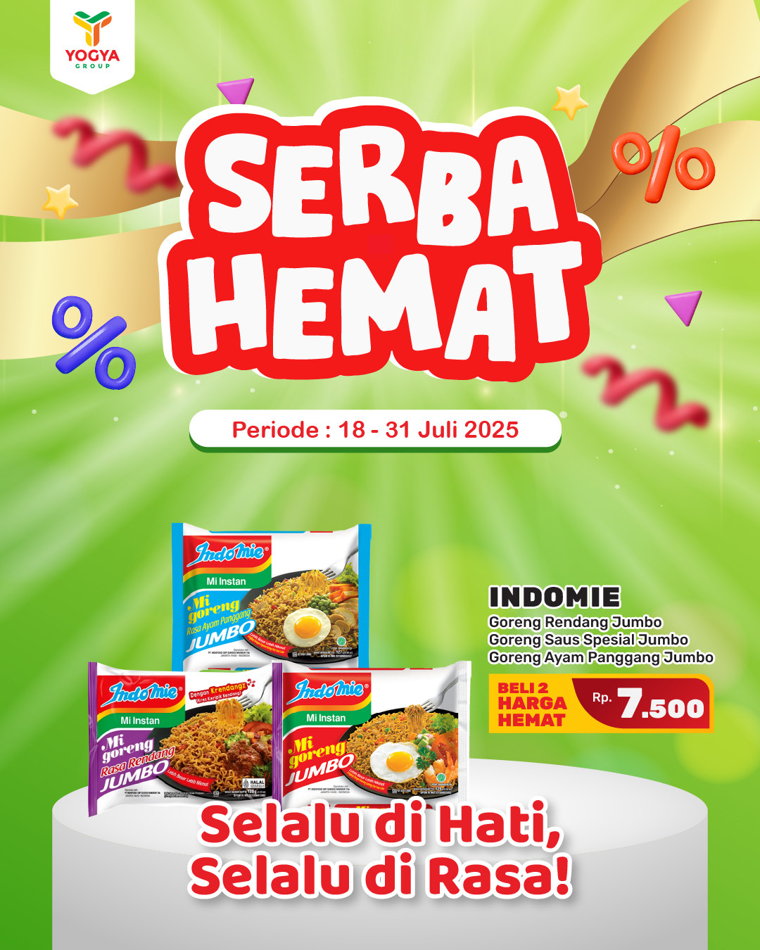 Promo Yogya Toserba Serba Hemat Periode 18 - 31 Juli 2025 - Image 2