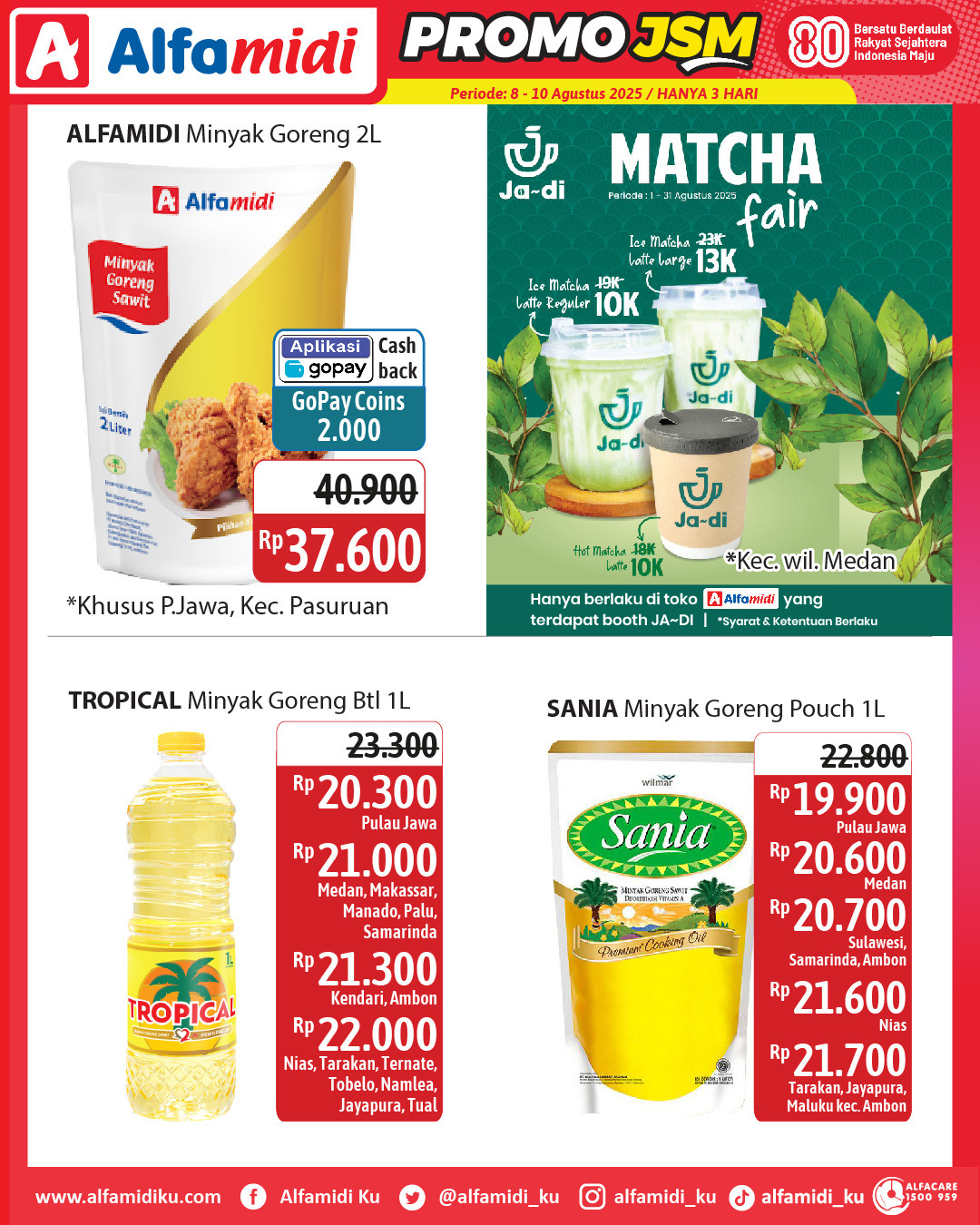 Promo Alfamidi JSM Periode 8 - 10 Agustus 2025