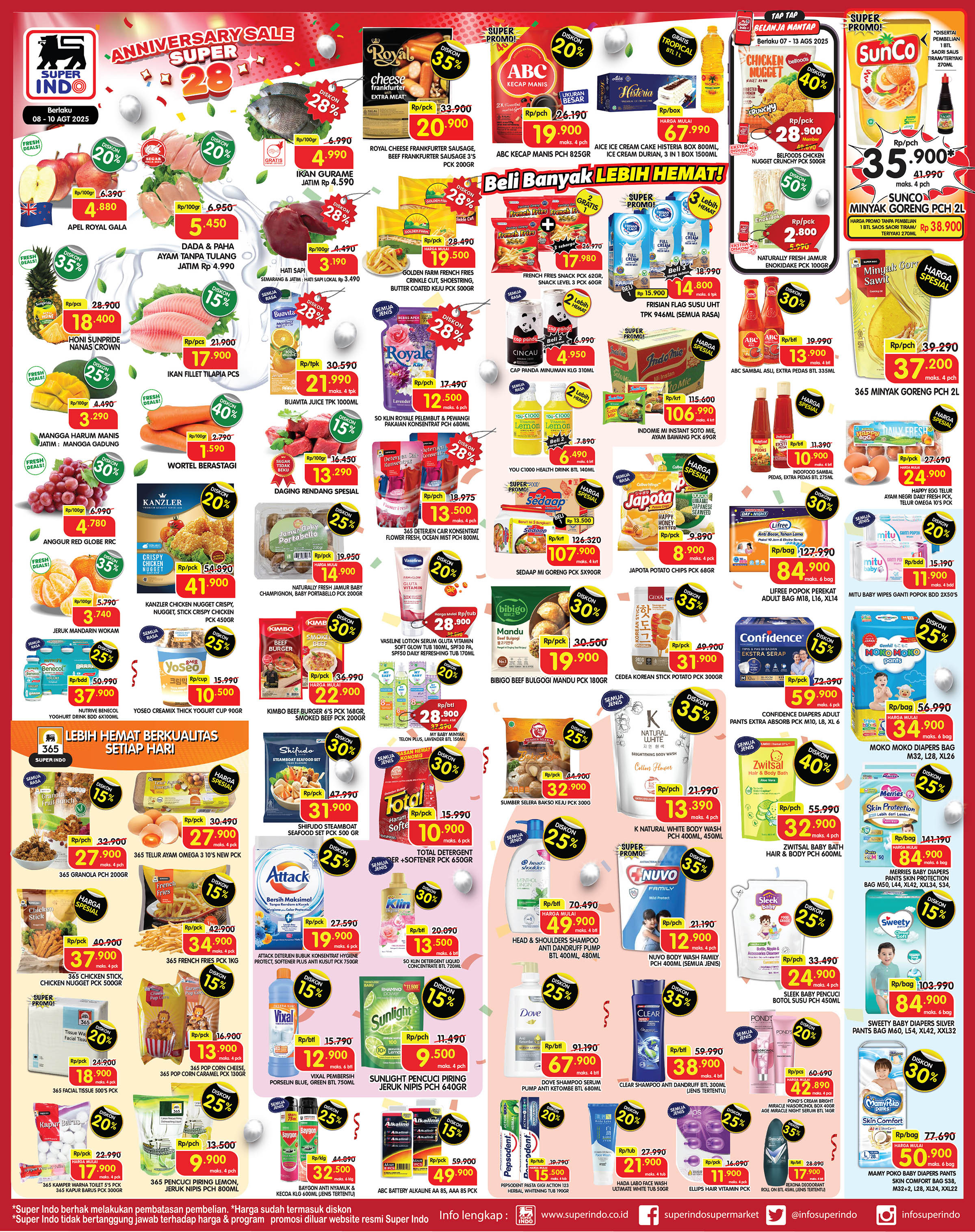 Promo Superindo JSM Periode 8 - 10 Agustus 2025 - Image 1
