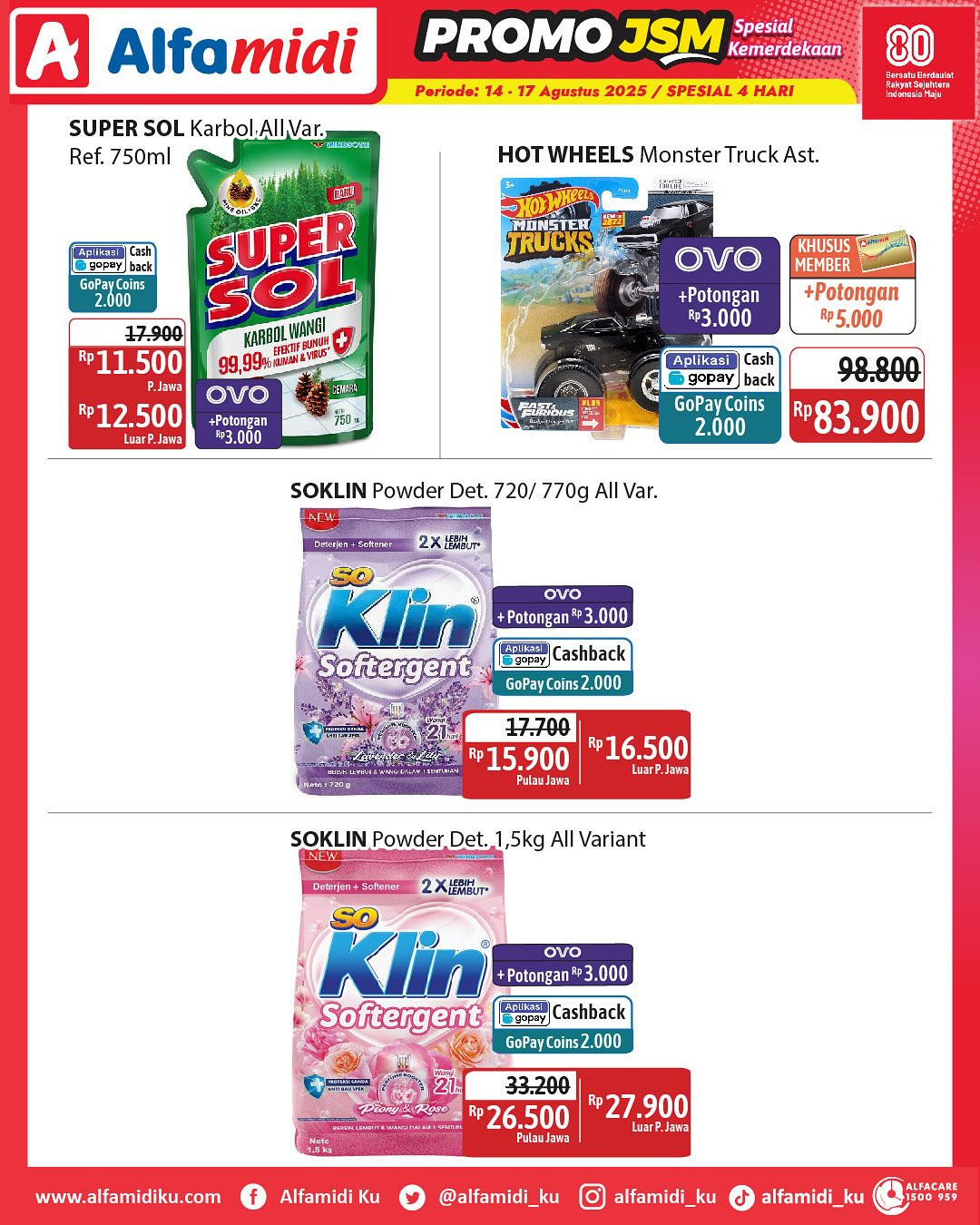 Promo Alfamidi JSM Periode 15 - 18 Agustus 2025 - Image 9
