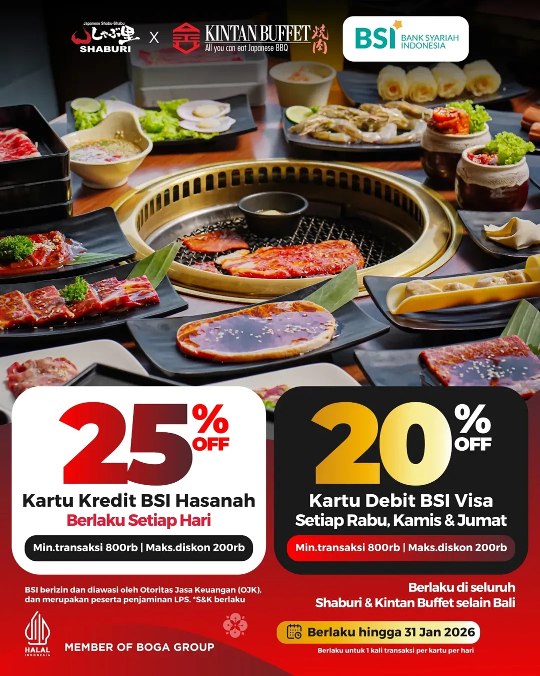 Promo Bank Shaburi x Kintan Buffet 2025 - Image 7