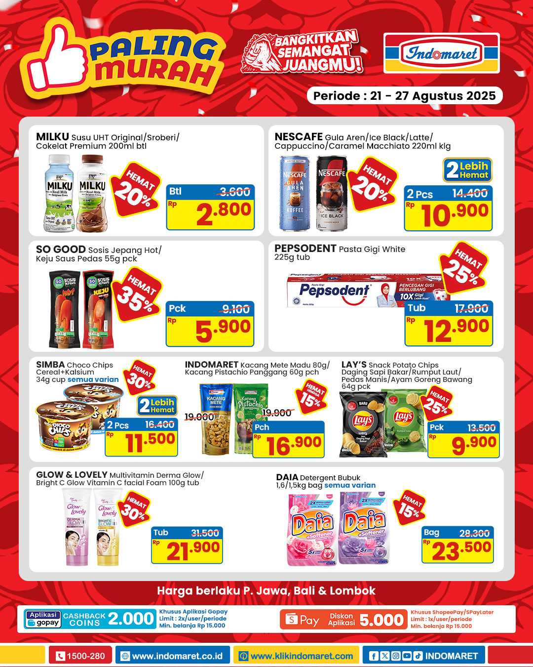 Promo Indomaret Paling Murah 21 - 27 Agustus 2025