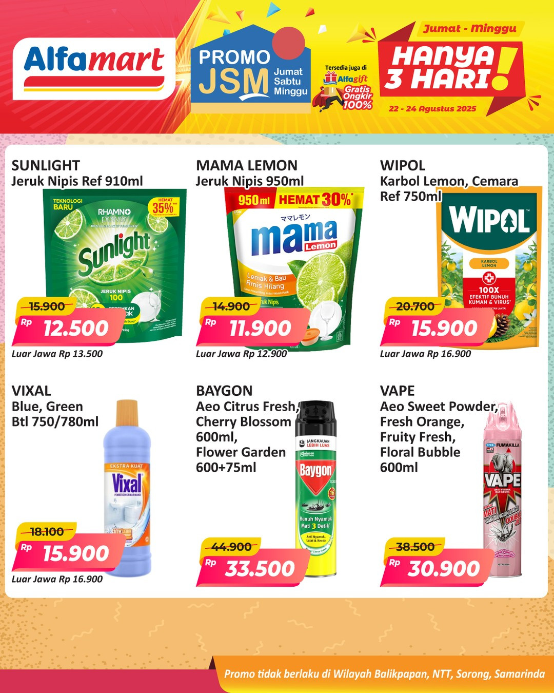 Promo Alfamart JSM Weekend Periode 22- 24 Agustus 2025 - Image 2