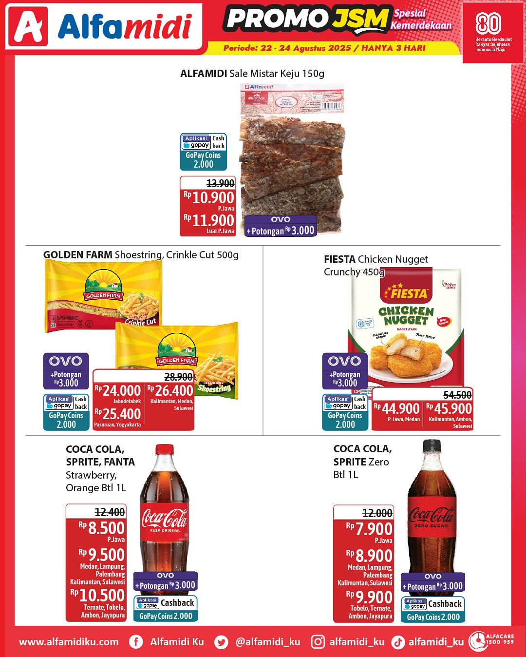 Promo Alfamidi JSM Periode 22 - 24 Agustus 2025 - Image 1