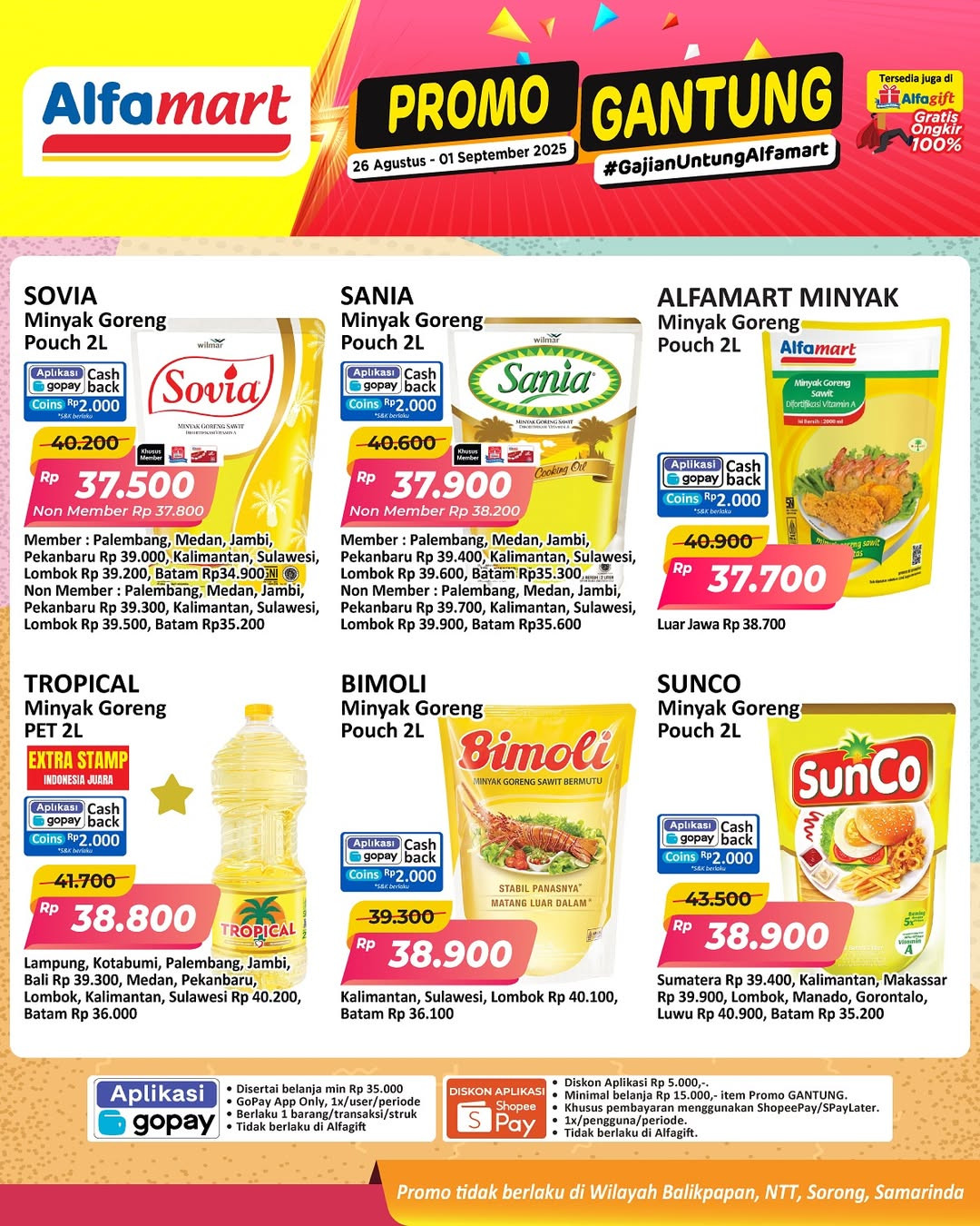 Promo Alfamart JSM Weekend Periode 26 Agustus - 1 September 2025