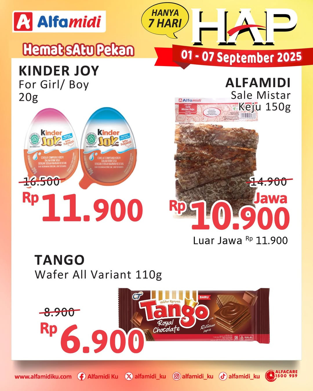 Promo Alfamidi HAP Periode 1 - 7 September 2025