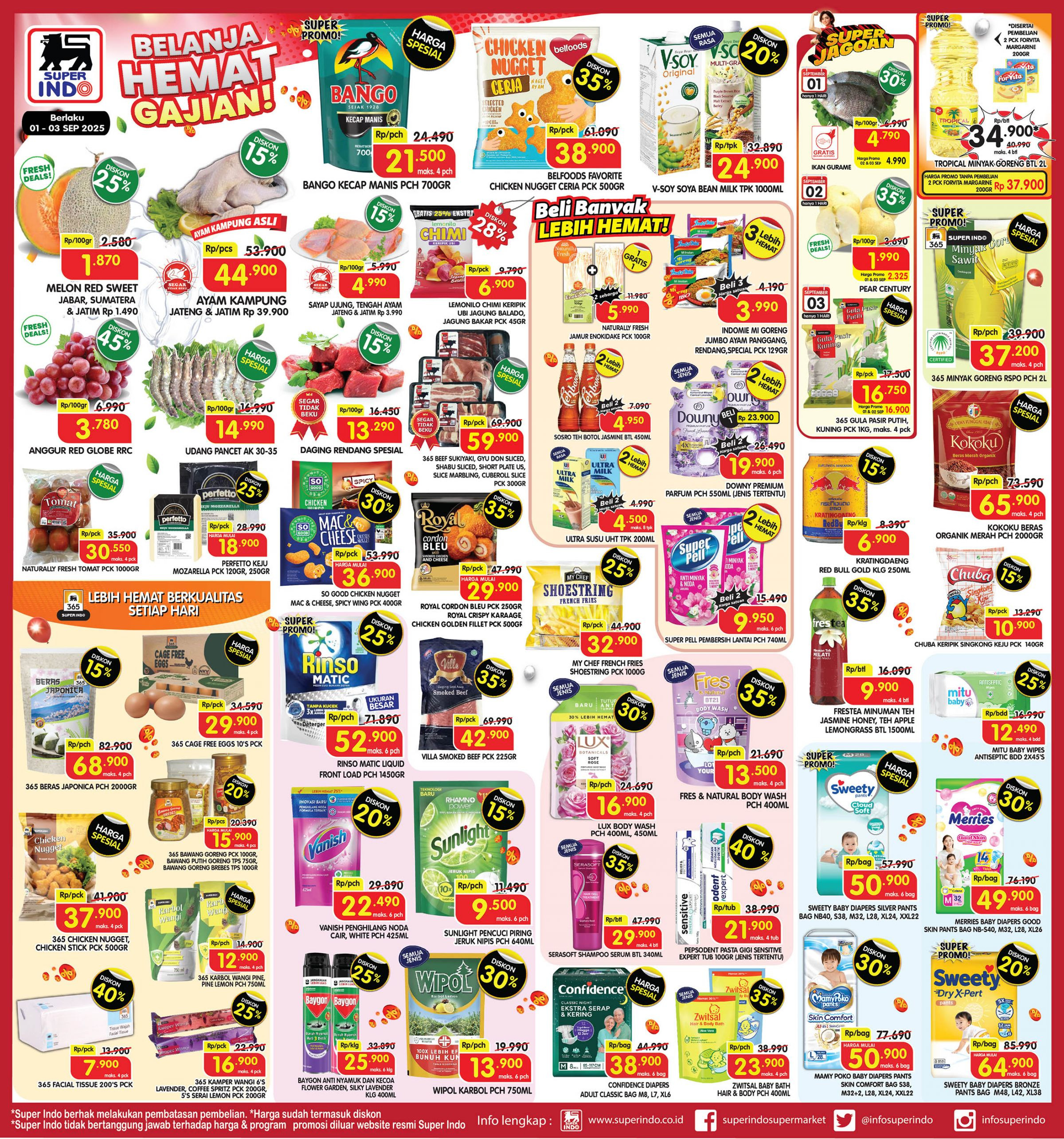 Promo Superindo Periode 1 - 3 September 2025