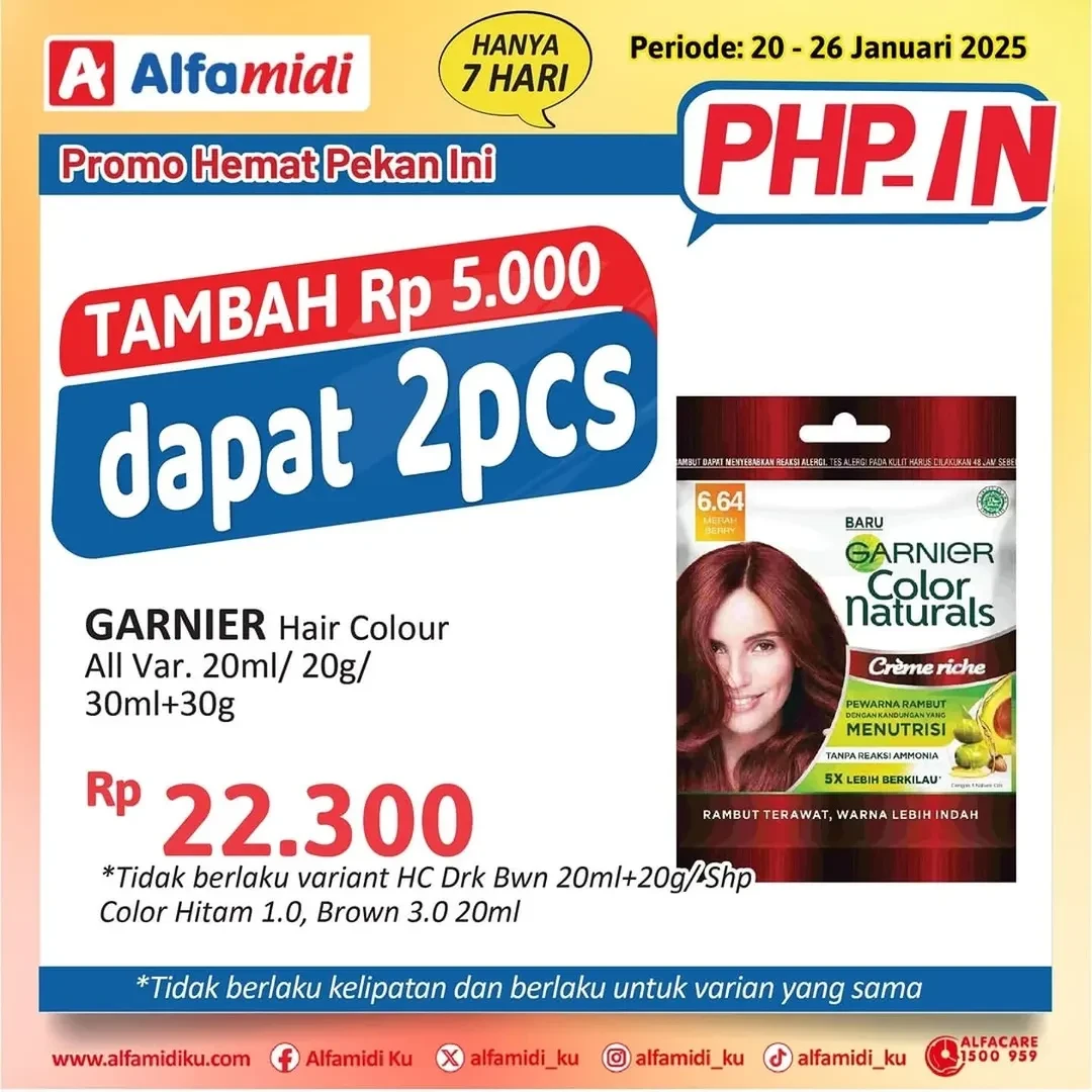 Promo Alfamidi PHPin Periode 20 - 26 Januari 2025 - Image 5