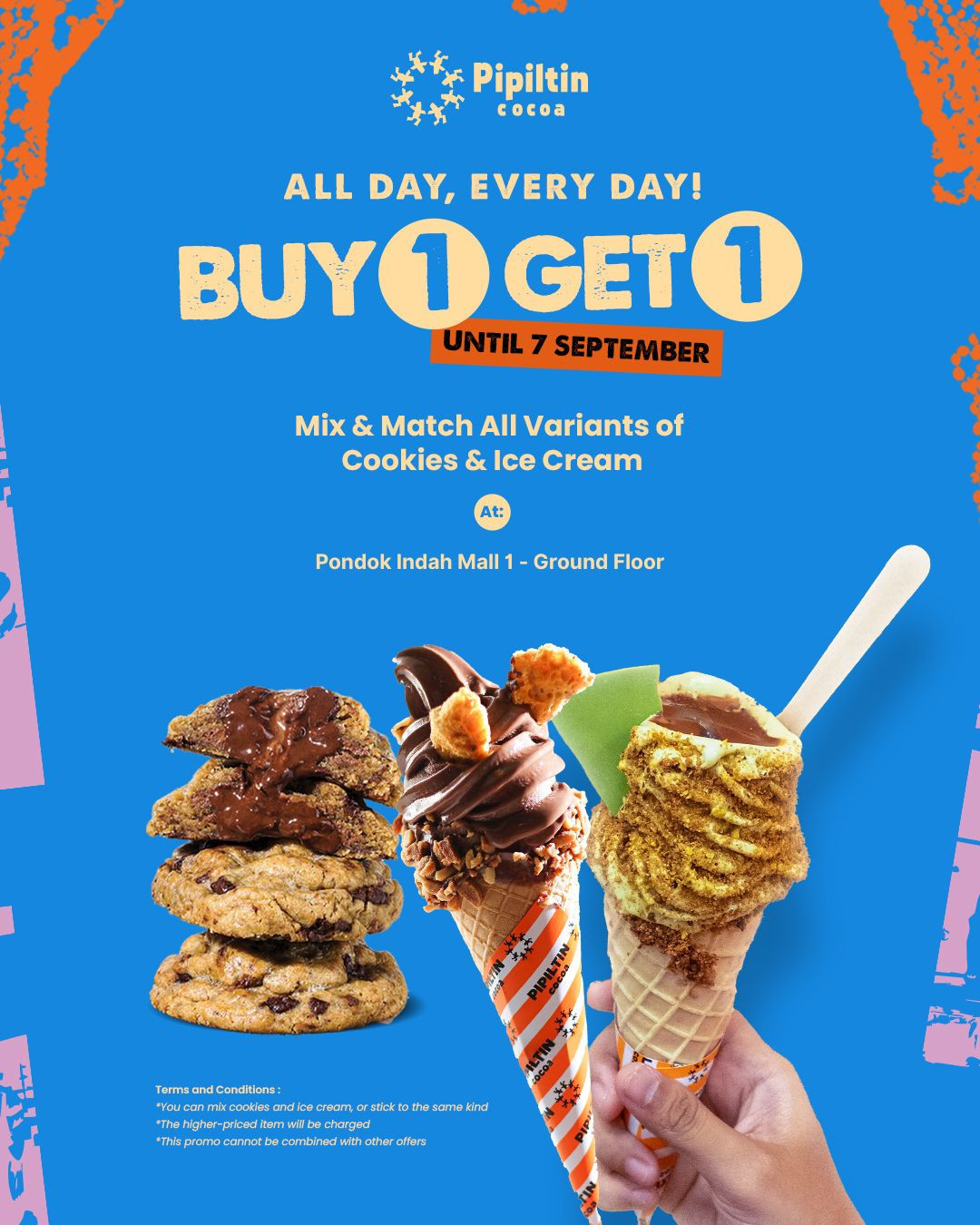 Promo Pipiltin Cocoa Pondok Indah Mall Buy 1 Get 1 FREE - Image 2
