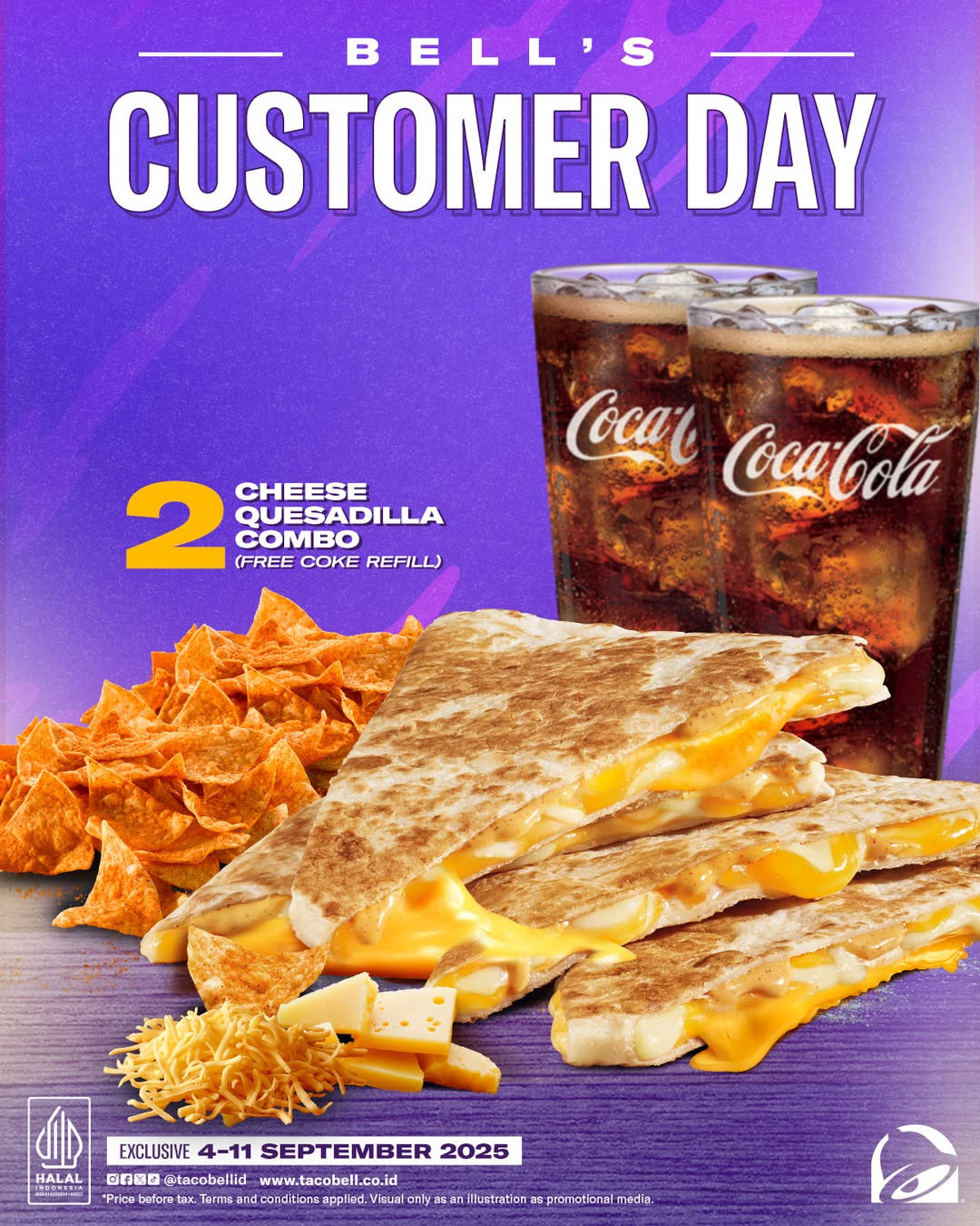 Promo Taco Bell Bell Customer Day Rp 65 Ribuan - Image 2