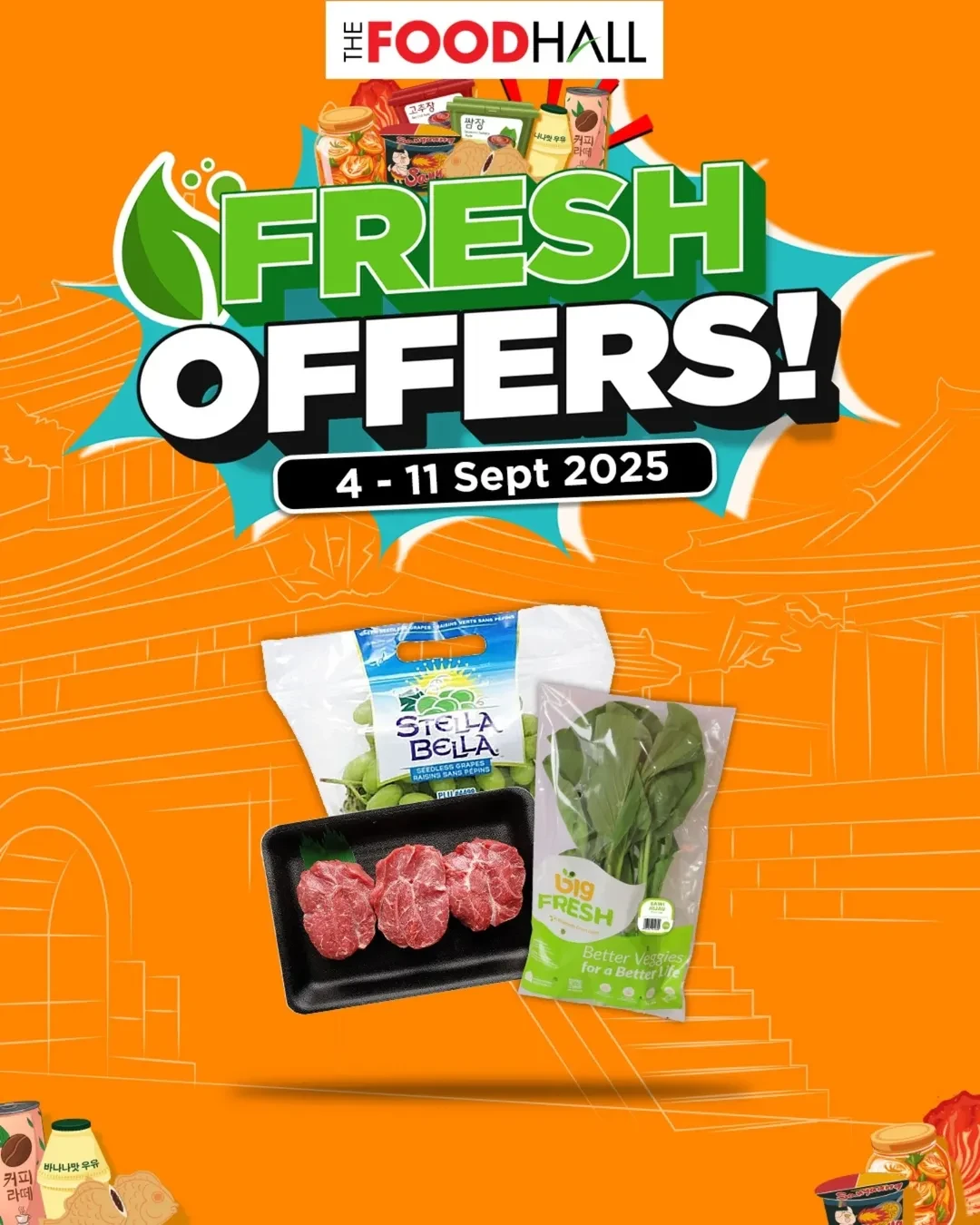 Promo Foodhall Fresh Offer 4 - 11 September 2025