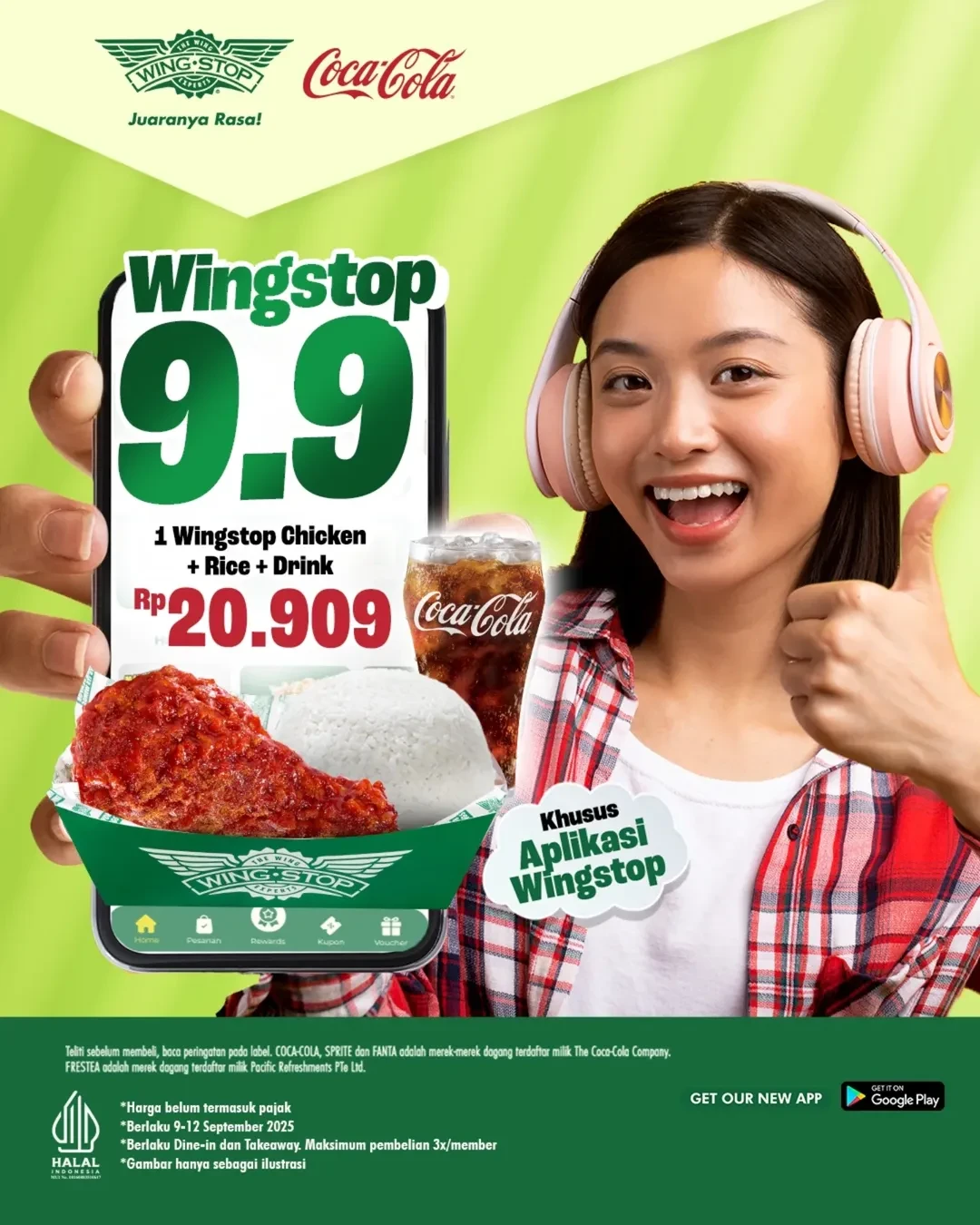 Promo Wingstop 9,9