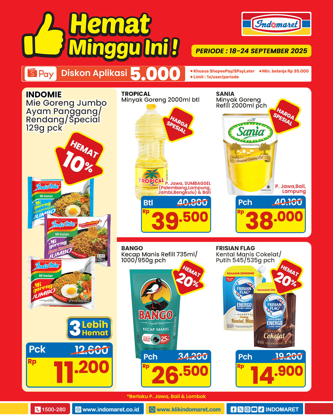 Promo Indomaret Hemat Minggu Ini Periode 18 - 24 September 2025