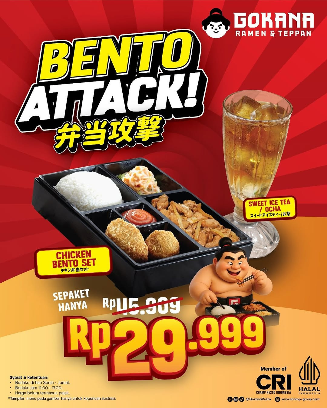 Promo Gokana Bento Attack Rp 29.999 - Image 2