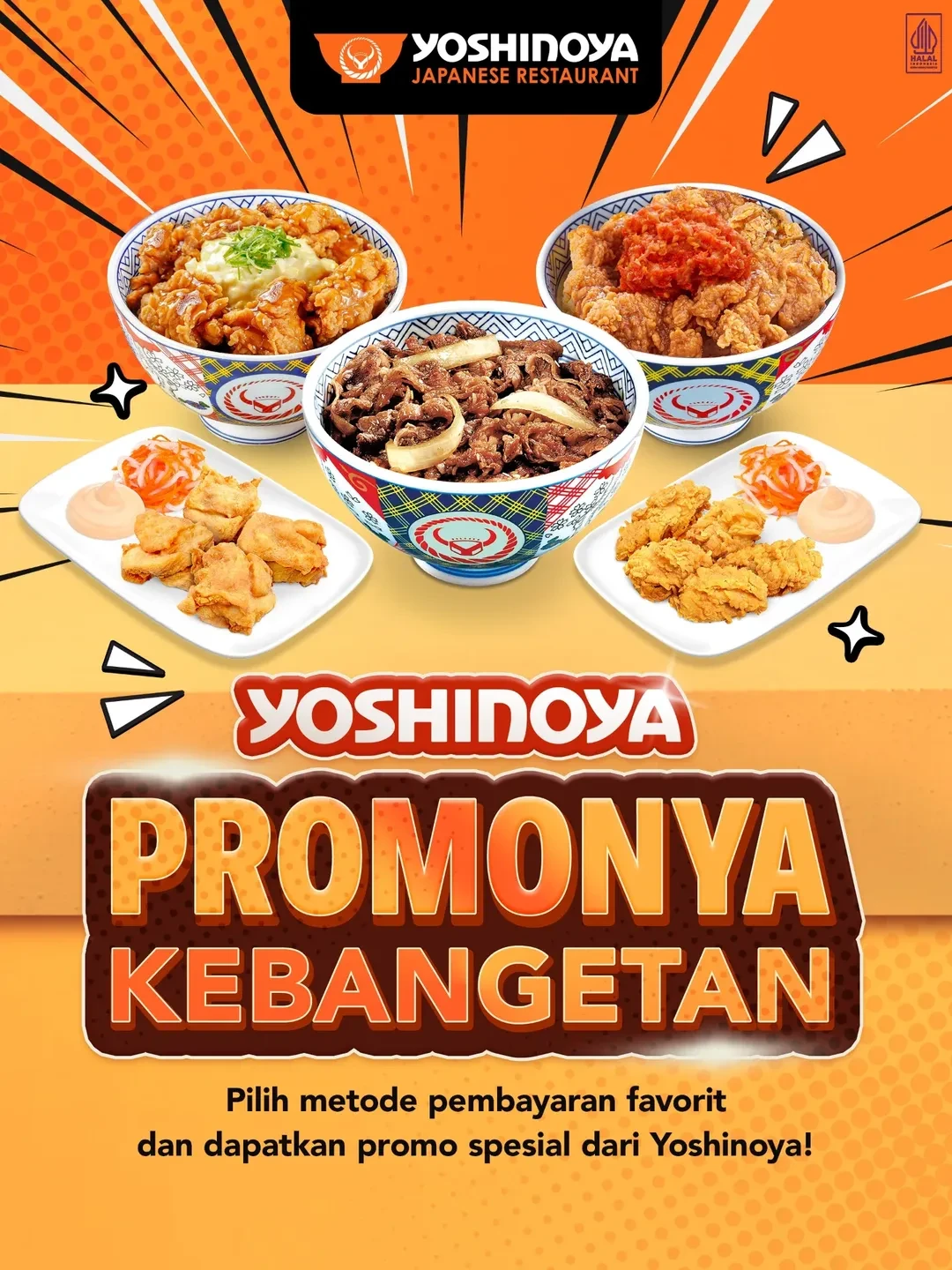 Promo Yoshinoya Spesial Bank dan Paylater 2025 - Image 1