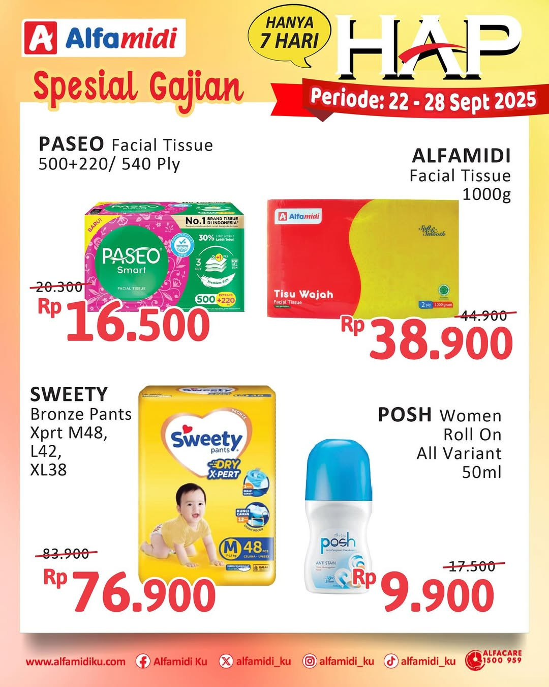 Promo Alfamidi HAP Periode 22 - 28 September 2025