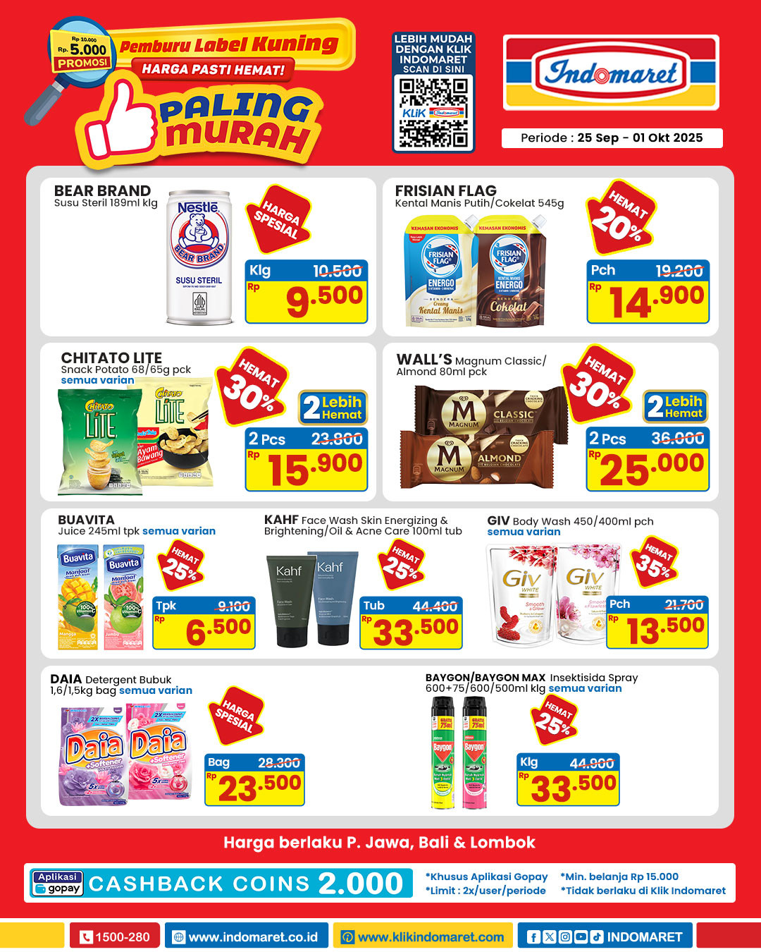 Promo Indomaret Paling Murah 25 September - 1 Oktober 2025