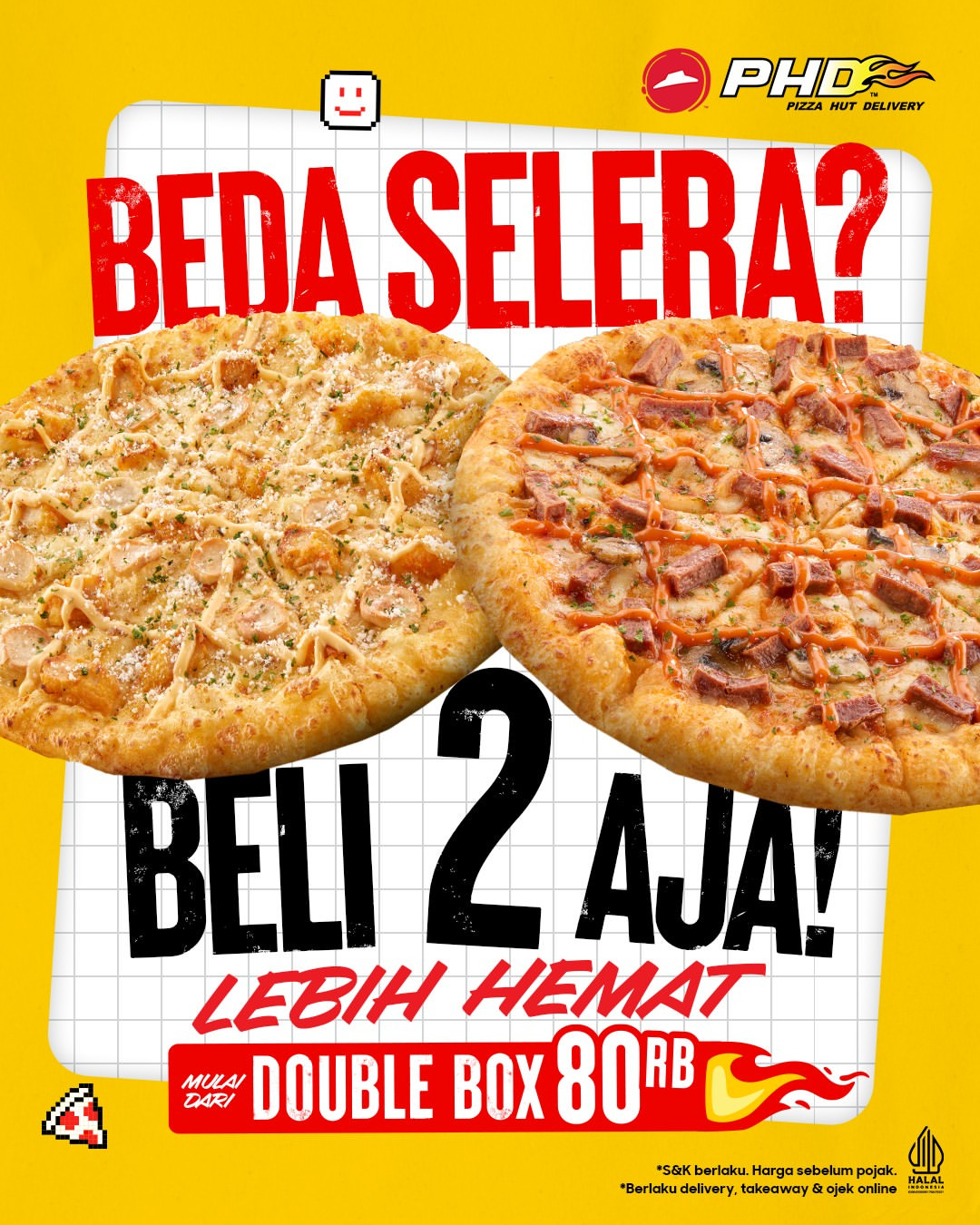 Promo PHD Double Box Hanya Rp 80.000
