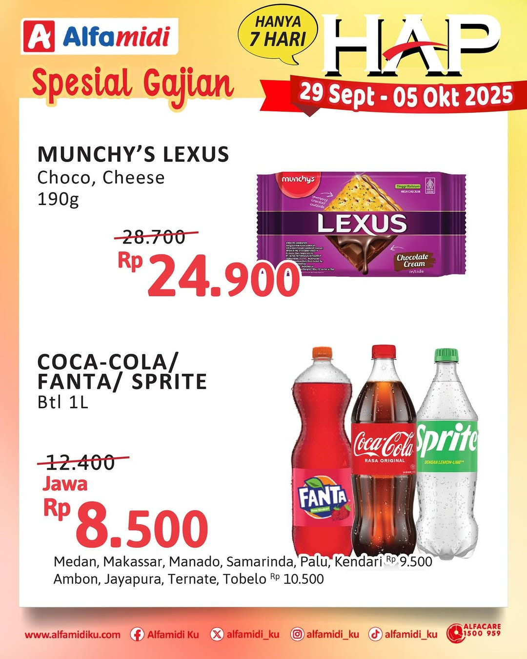 Promo Alfamidi HAP Periode 29 September - 5 Oktober 2025