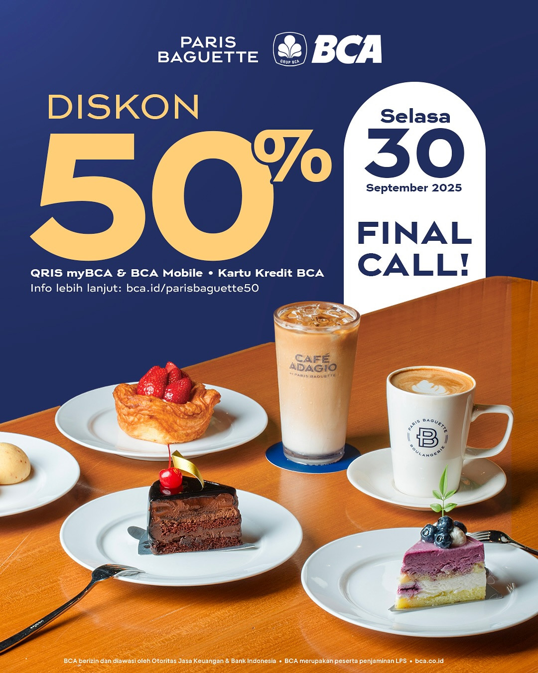Promo Paris Baguette Diskon 50% dengan BCA - Image 2