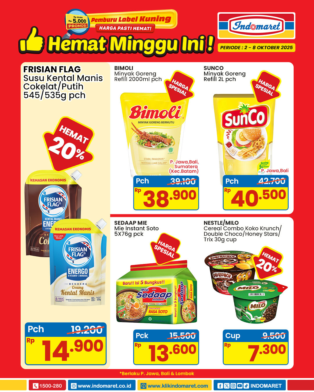 Promo Indomaret Hemat Minggu Ini Periode 2 - 8 Oktober 2025