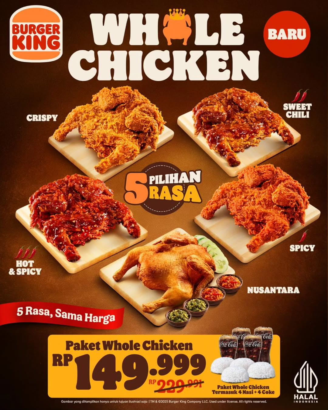 Promo Burger King Whole Chicken Rp 149.999 - Image 2