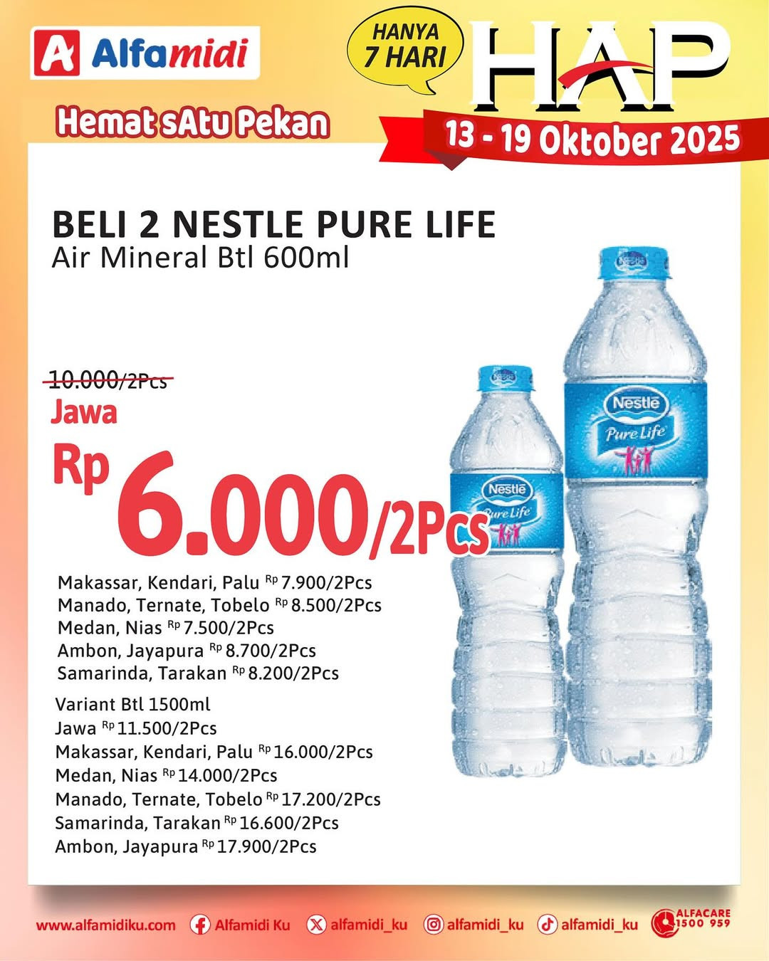 Promo Alfamidi HAP Periode 13 - 19 Oktober 2025