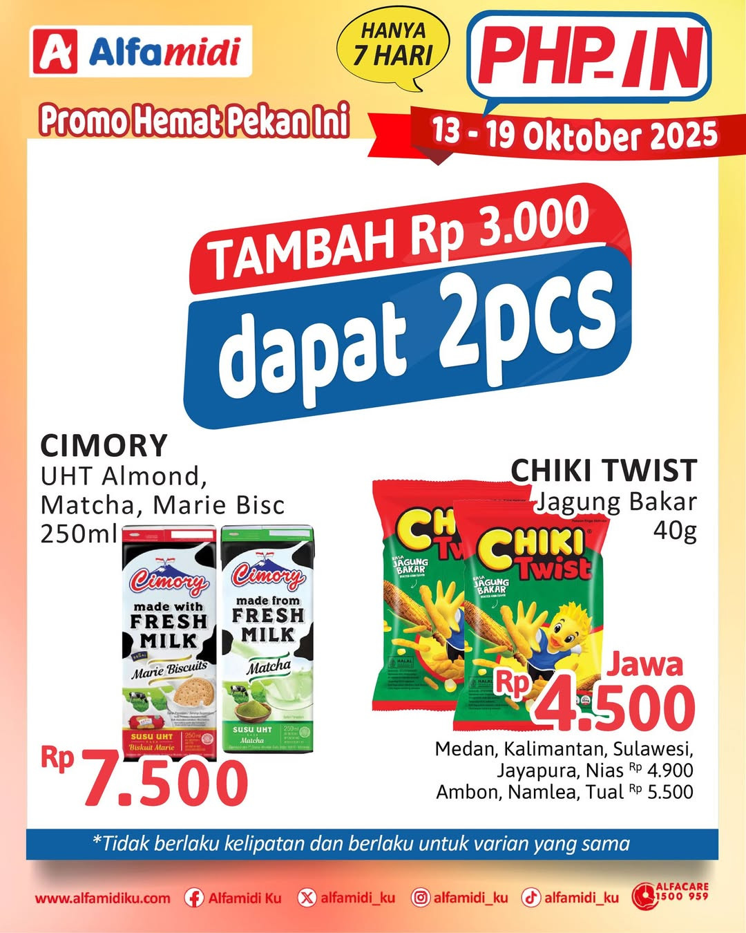 Promo Alfamidi PHPin Periode 13 - 19 Oktober 2025