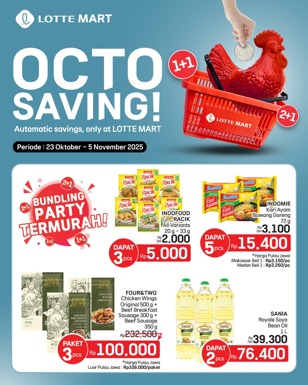 Promo Lottemart OctoSaving 23 Oktober - 5 November 2025