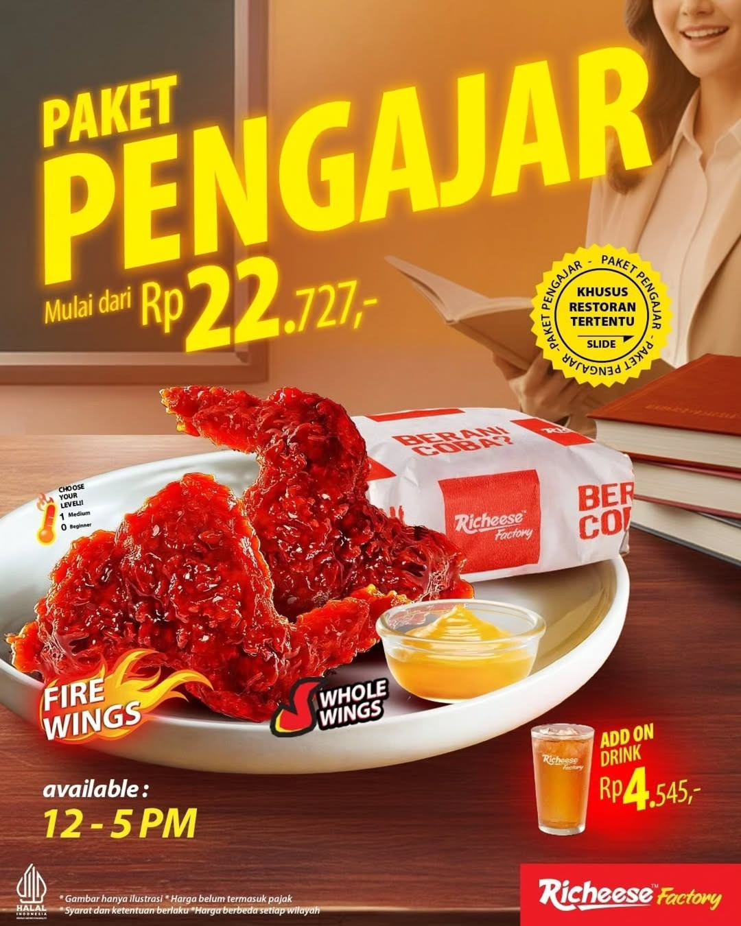 Promo Richesse Paket Pengajar Rp 22 Ribuan - Image 1