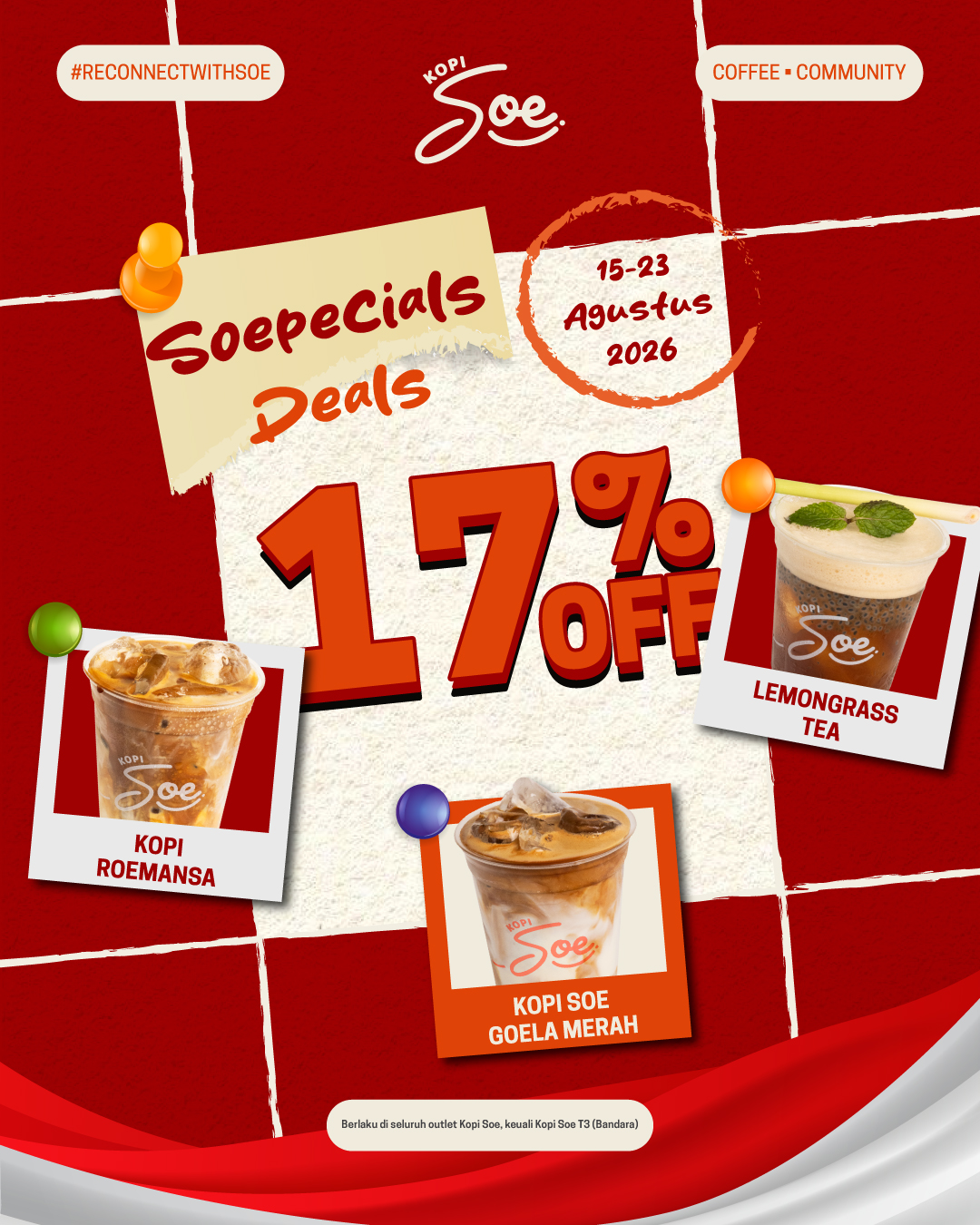 Soepecials Deals - Diskon 17% OFF
